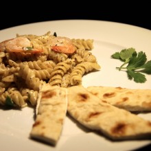 Shrimp Alfredo Pasta- Cooking Trials
