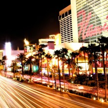 Lights & life Passing By – Las Vegas Strip, Nevada, USA